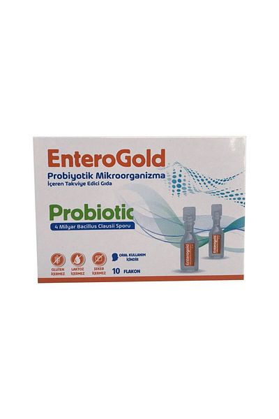 EnteroGold 10 Vial Adult Probiotic