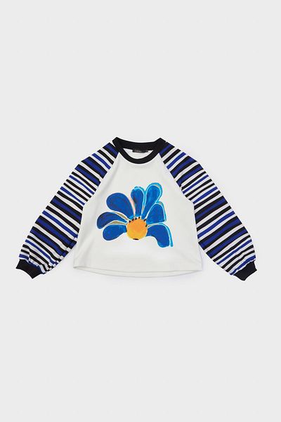 Lia Lea Niebieska bluzka dziewczęca 23FW0L03693