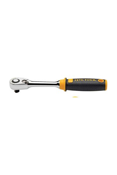 CETA FORM Ceta C01-11 1/4” Buttoned Ratchet Handle Compact Head