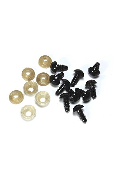 Ritzz Amigurumi Göz Vidalı 6mm / 50 Çift