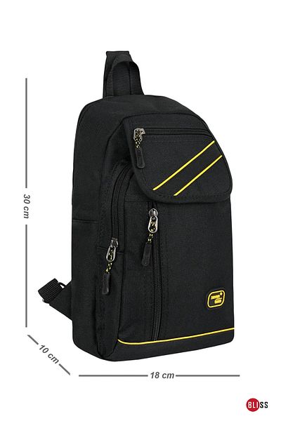 Bliss Unisex Multi-Functional Multi-Pocket Daily Shoulder Bag