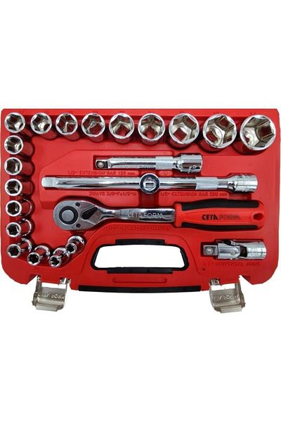 CETA FORM Ceta C20-23ph4 1/2'' 6 Corner Socket Set 23 Pieces
