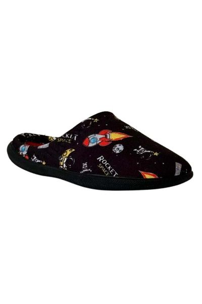 GEZER 15389 Black Children's Indoor Slippers