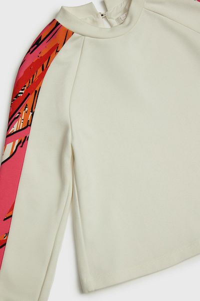 Lia Lea بلوزة بيضاء بناتي 23FW0L03702