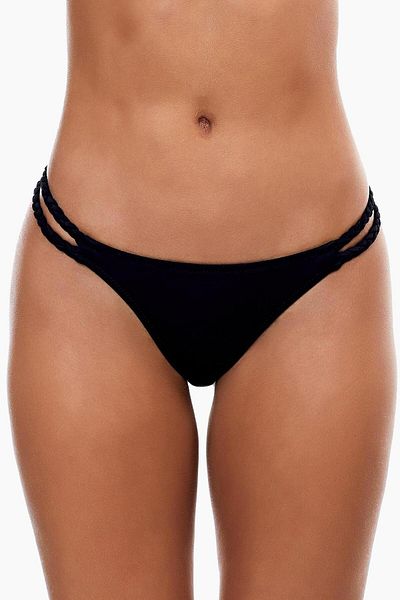 AYYILDIZ 63050 Schwarze String-Bikinihose