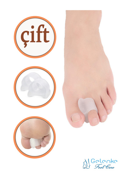 Gelenke Ayak Orta Parmak Yüzük Parmak Arası Makaralı Silikon Nasır ve Tahriş ...