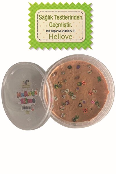 AVMmarketim Hayvan Figürlü Slime Turuncu Oyun Hamuru Ele Yapışmayan Pofuduk S...