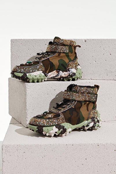 Guja Taş Detaylı Ithal Kadın Bot