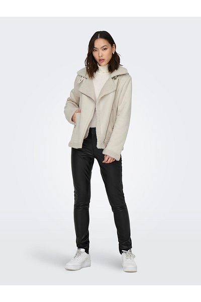 ONLY Jacket Collar Stone Women's Suede Coat 15304775