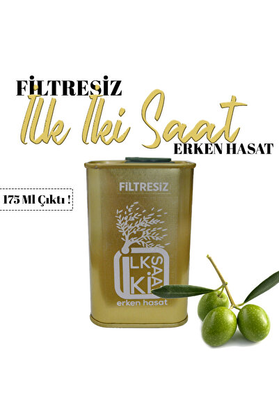 solive Ilk 2 Saat Soğuk Sıkım Erken Hasat Zeytinyağı 175 Ml Filtresiz