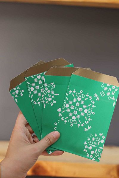 demontecraft Gift Package Model Pouch Henna Pouch Jewelry Pouch 10 Pieces 10x15 Size