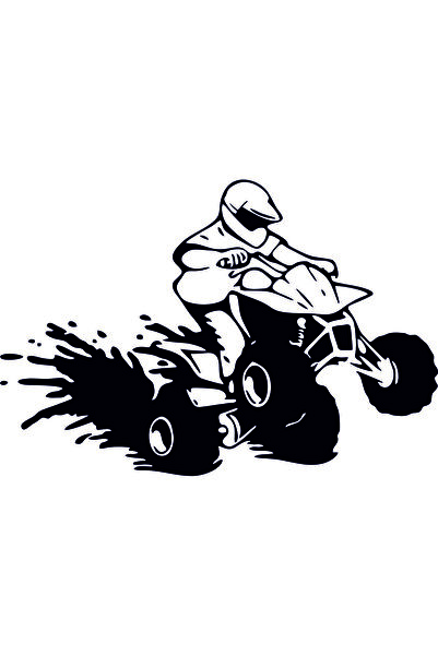 Birim Matbaa MOTOR AUTO STICKER STICKER (32X22 CM)