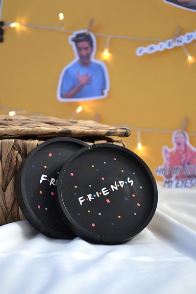 Bİ DOLU DÜKKAN Double Friends Coasters