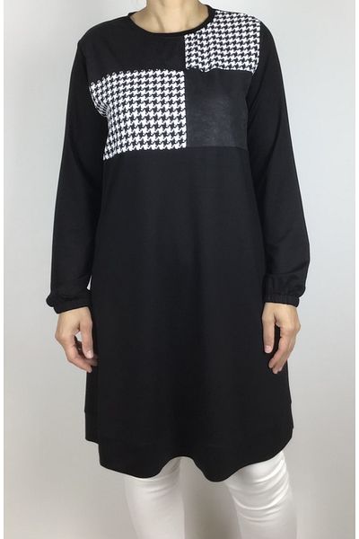 ECE GİYİM Snag Patterned Seasonal Two Thread Sports Tunic