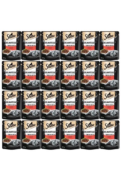 SHEBA ® Sığır Etli Yaş Kedi Maması 85 gr (24 Adet)