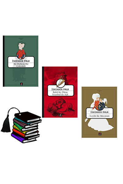 Kapı Yayınları İskender Pala - iki dirhem bir çekirdek - babilde ölüm istanbulda aşk - leyla ile mecnun -ayraçlı