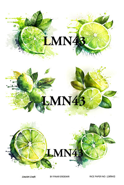 LİNEART ورق ديكوباج نحاسي مقاس 29x42 سم - LMN43