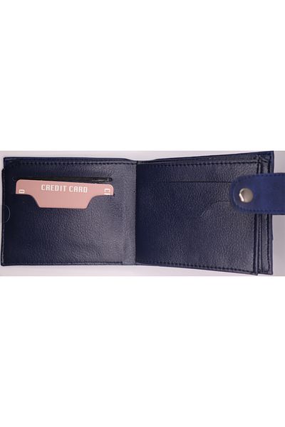 Astakos Men's Sports Classic Cut Vegan Leather Wallet with Zipper Pocket Card Holder Width 11x9cm