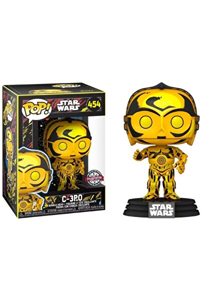Funko Figurină Pop Star Wars Retro C-3po exclusivă, ediție limitată