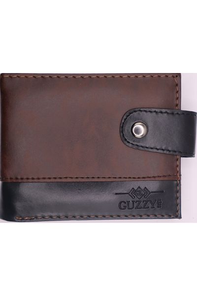 Astakos Men's Sports Classic Cut Vegan Leather Wallet with Zipper Pocket Card Holder Width 11x9cm