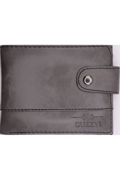 Astakos Men's Sports Classic Cut Vegan Leather Wallet with Zipper Pocket Card Holder Width 11x9cm
