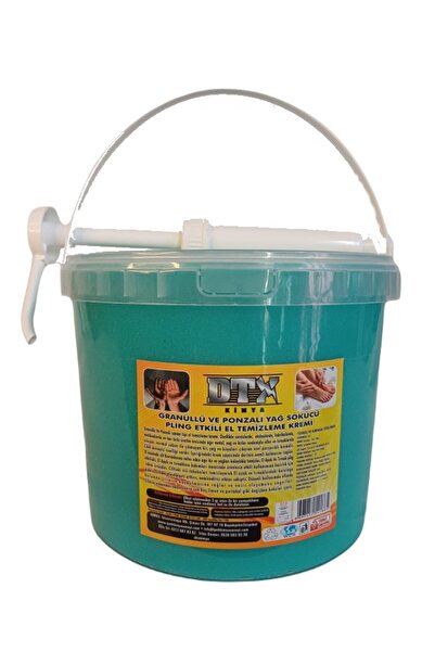 Dtx Kimya صابون تنظيف اليدين المحبب مع مضخة ناعمة (كريمي) 5 كجم