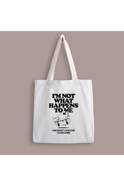 designedfy Υφασμάτινη τσάντα Ghost Printed