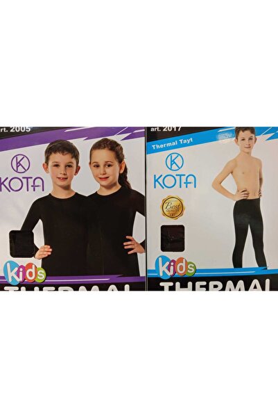 KOTA İÇ GİYİM Θερμική φόρμα αγοριού kota (κάτω-κορυφή-badi-ψύξη)