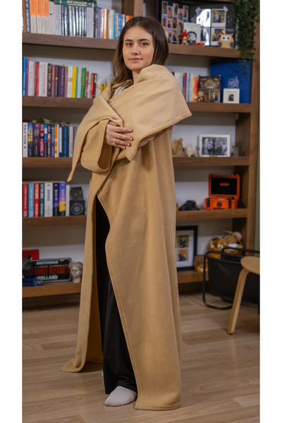 KeskinPazarlama بطانية تلفزيون بولار يمكن ارتداؤها