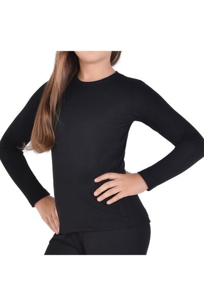 bejamonti Термо потник за момиче, черен