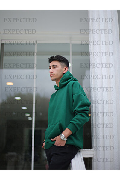 EXPECTED Ανδρικό φούτερ με κουκούλα με κουκούλα με 3 κλωστές