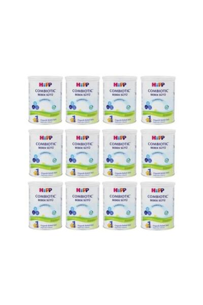 Hipp 1 Organik Combiotic Bebek Sütü 350 gr 12 Adet