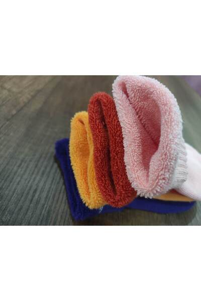 erceys Gyermek vastag frottír hőzokni 8 pár téli zokni