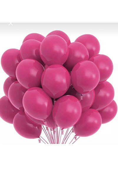 Yogi parti 12 بوصة باستيل فوشيا وردي 10 قطع بالون