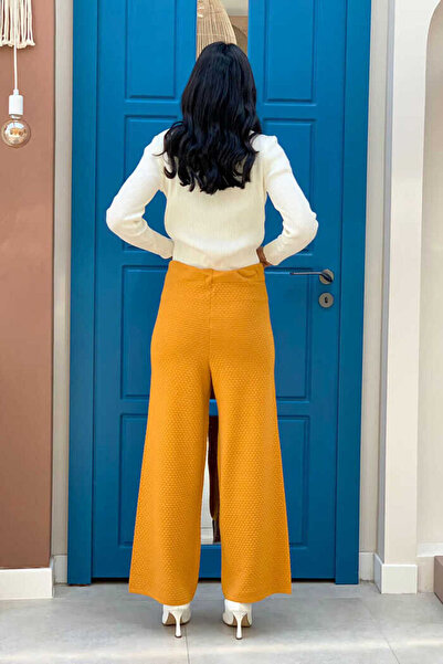 Bym Fashion 22214 Knitwear Trousers Mustard