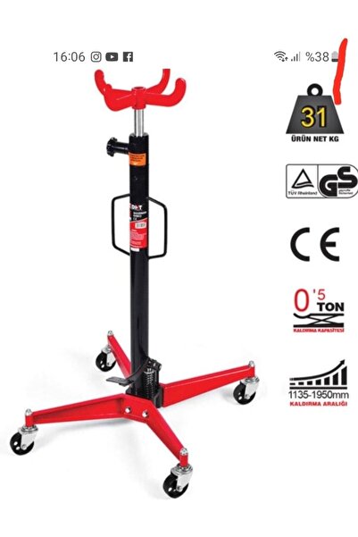 DHT Şanzıman Kriko 500kg