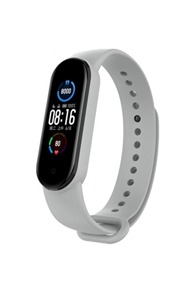 Case 4U Xiaomi Mi Band 5 Akıllı Bileklik Gri