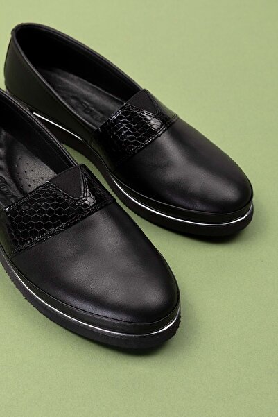 Gondol Kadın Hakiki Deri Günlük Rahat Ayakkabı Msa.535