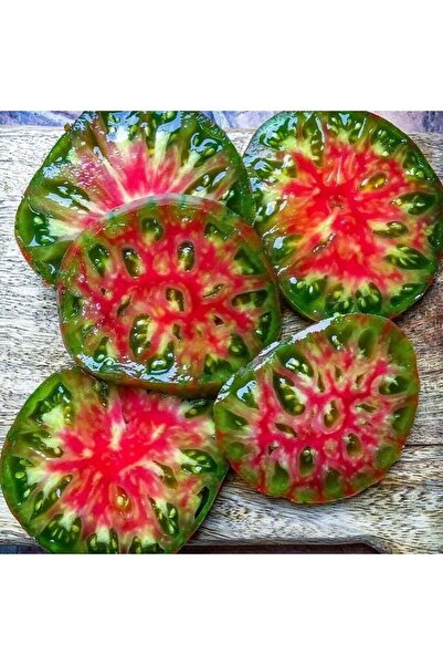 E-fidancim Ananas Noir Yeşil Kırmızı Etli Domates Tohumu (15 tohum)