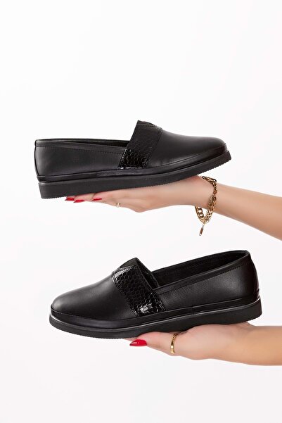 Gondol Kadın Hakiki Deri Günlük Rahat Ayakkabı Msa.535