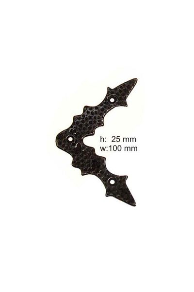 TNÇR ANTIQUE BRONZE L CORNER E-27