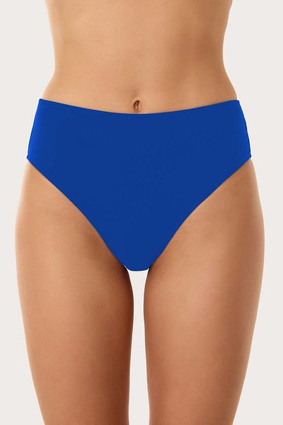 AYYILDIZ 63058 Saks Bikinihose mit hoher Taille