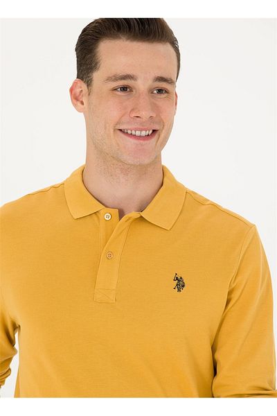 U.S. Polo Assn. Ανδρικό μπλουζάκι Polo Neck Basic