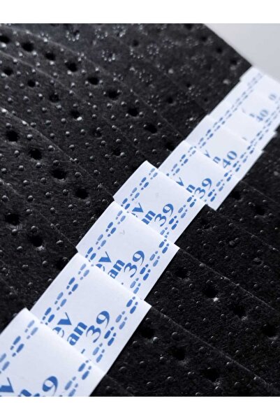 Kent Pazarı Cizme anti-alunecare Talpă neagră 12 perechi (36-37)