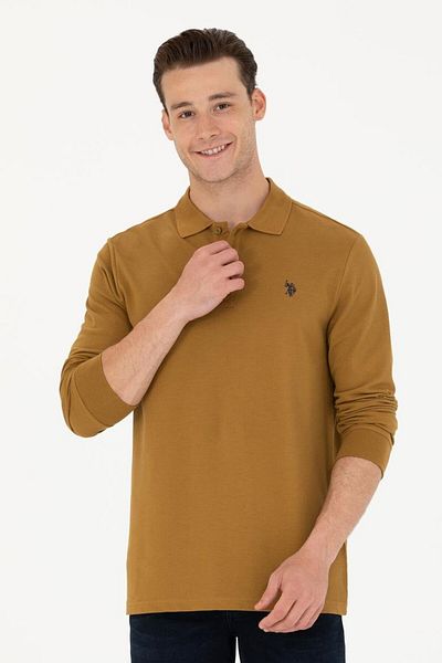 U.S. Polo Assn. Ανδρικό μπλουζάκι Polo Neck Basic