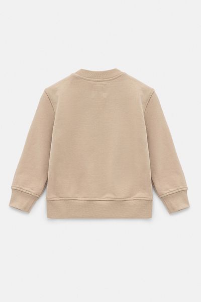 Hally & Son Boy's Beige Sweatshirt 100% Cotton
