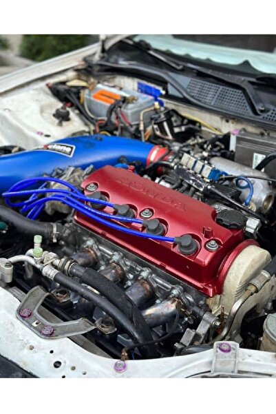 CHAMPION SPARK PLUG WIRE SET Honda Euro Cıvıc Vı 1.4 16v 95-01 D14 4cc 8.5 Mm Mavi Silikon Performans Buji Kablosu