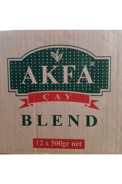 AKFA ÇAY Akfa Blend Black Tea Box Content 12 Pieces 6 Kg