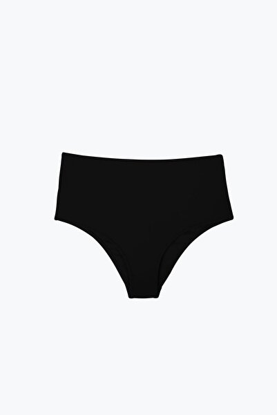 AYYILDIZ 63048 Schwarze Bikinihose mit hoher Taille