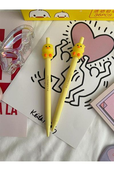 Planet Butik Cute Chick Versatil Pen Set of 2